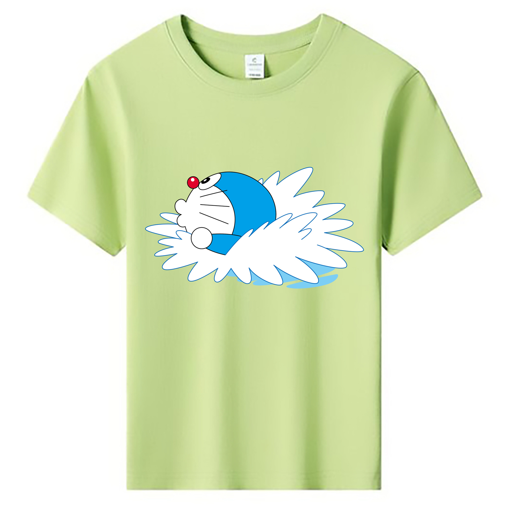 （画像用） ドラえもん Doraemon 綿100％キッズTシャツ（フロントプリント）